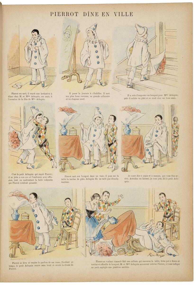 PIERROT DÎNE EN VILLE (titre inscrit)
