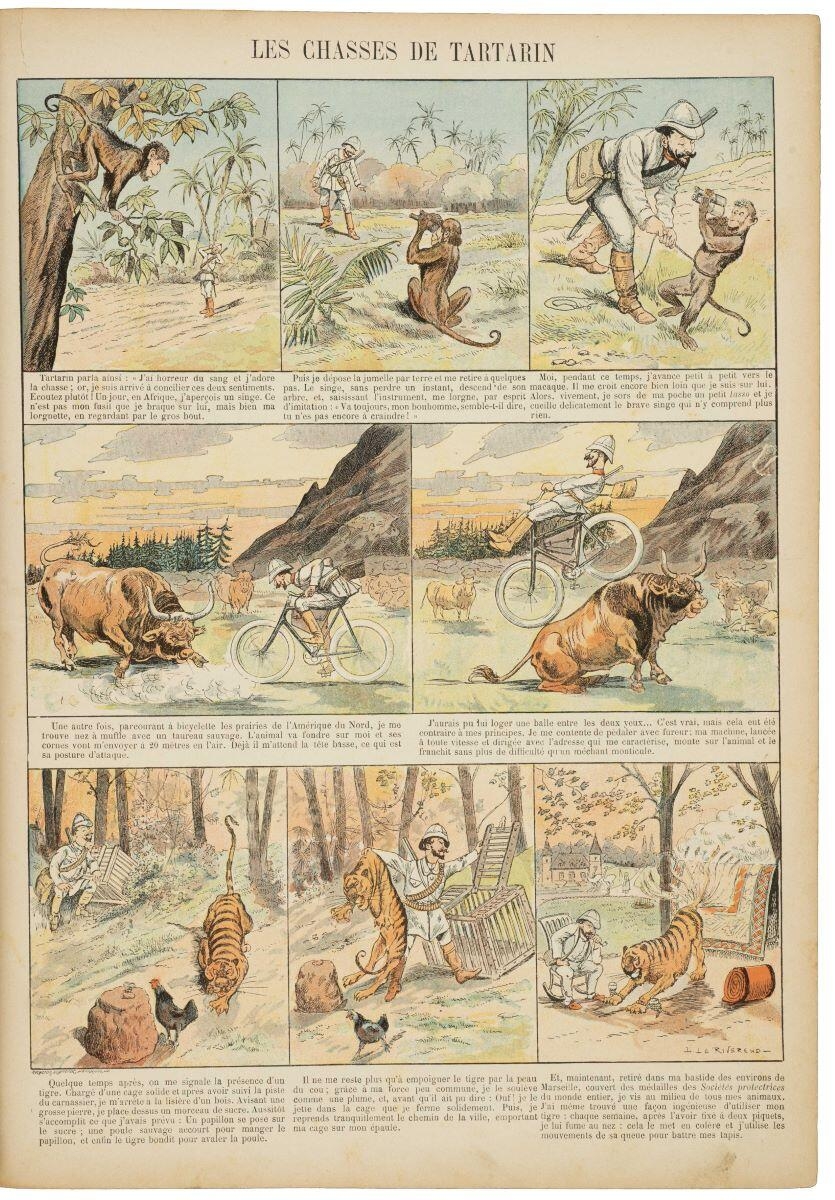 LES CHASSES DE TARTARIN (titre inscrit)