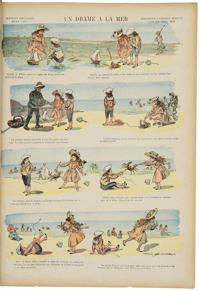 UN DRAME A LA MER (titre inscrit)