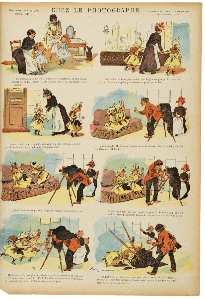 CHEZ LE PHOTOGRAPHE (titre inscrit)