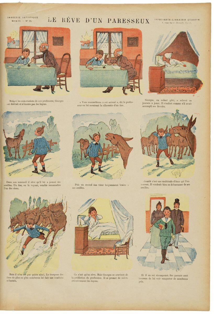 LE RÊVE D’UN PARESSEUX (titre inscrit)