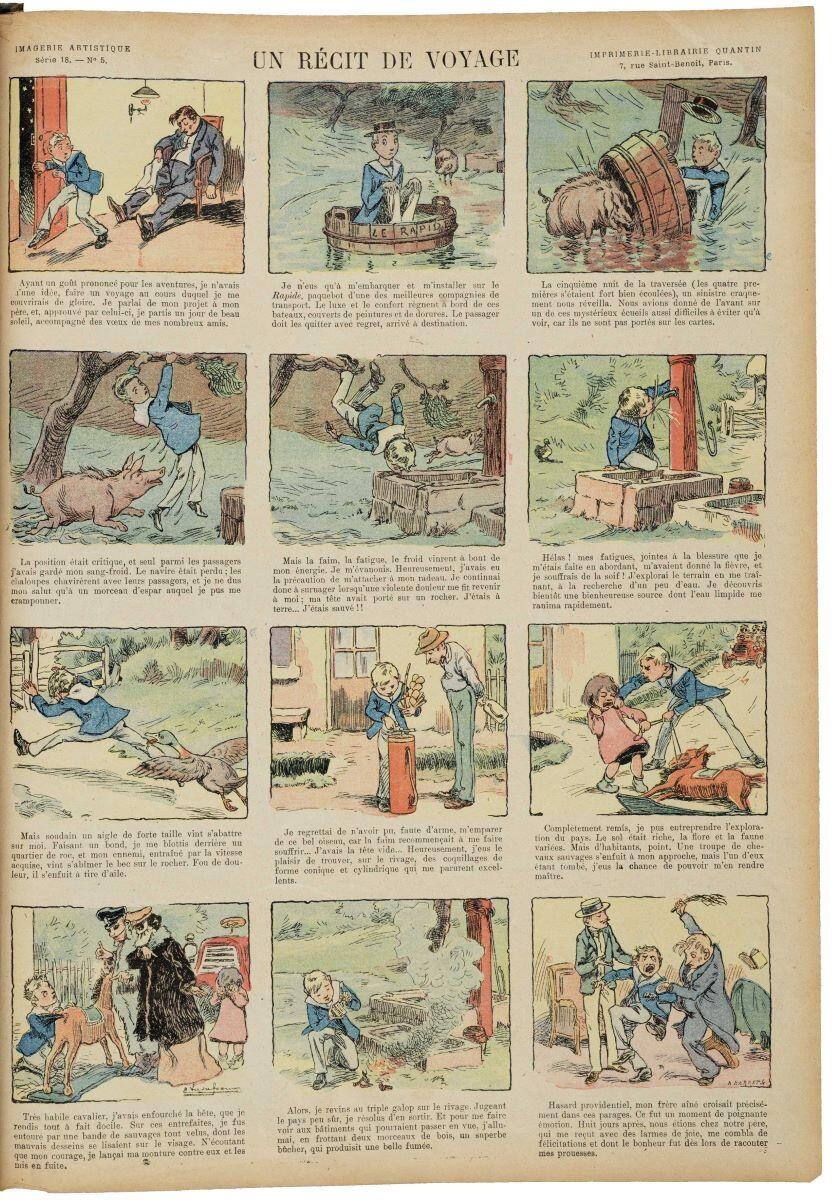 UN RÉCIT DE VOYAGE (titre inscrit)