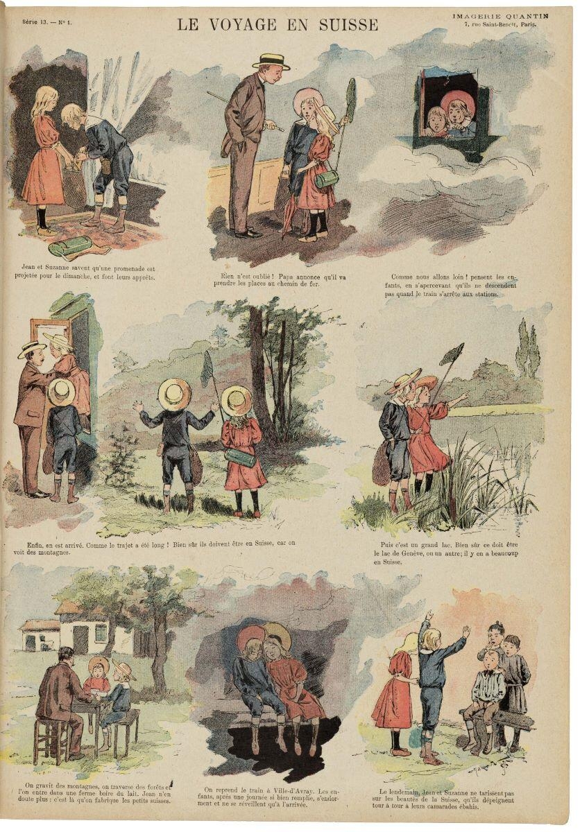 LE VOYAGE EN SUISSE (titre inscrit)