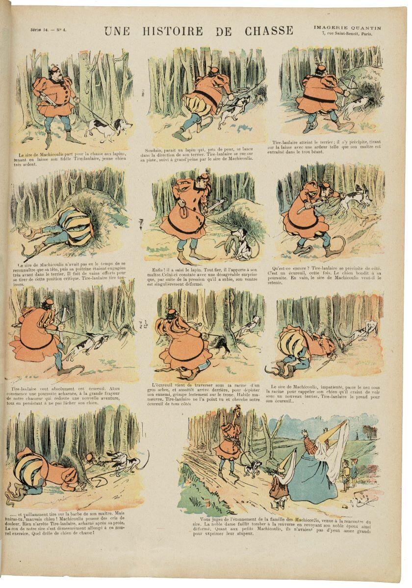 UNE HISTOIRE DE CHASSE (titre inscrit)