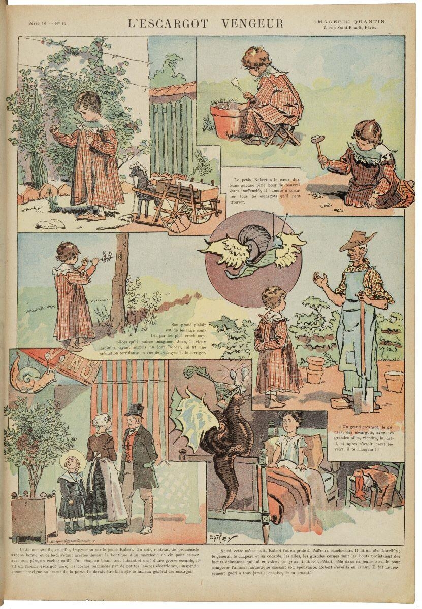 L’ESCARGOT VENGEUR (titre inscrit)