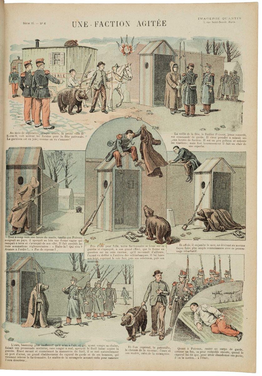 UNE FACTION AGITÉE (titre inscrit)