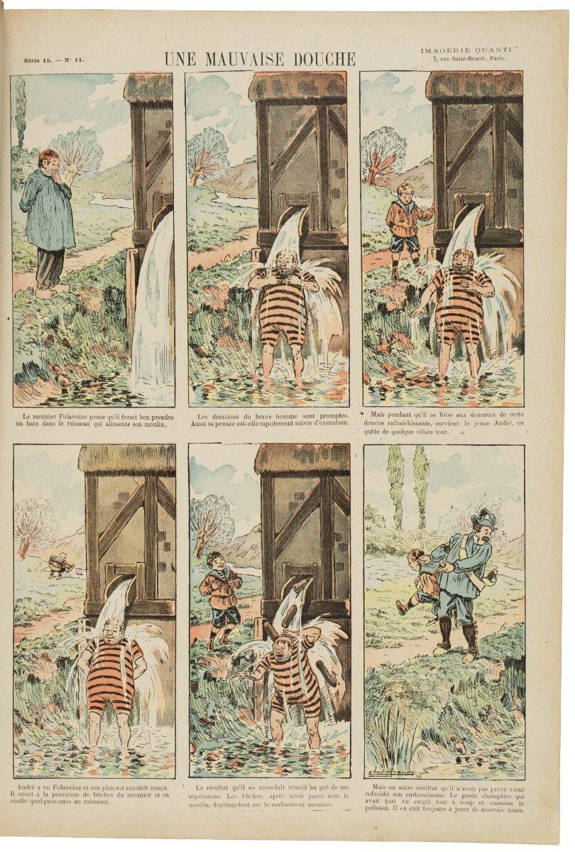 UNE MAUVAISE DOUCHE (titre inscrit)