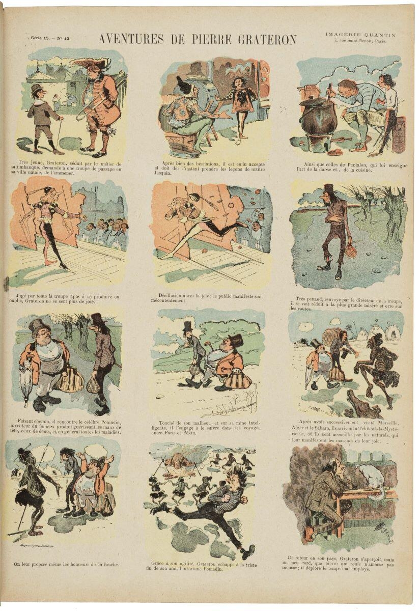 AVENTURES DE PIERRE GRATERON (titre inscrit)