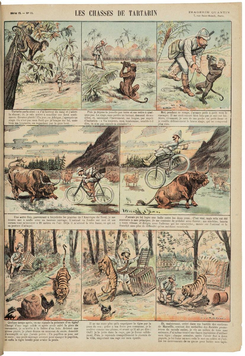 LES CHASSES DE TARTARIN (titre inscrit)