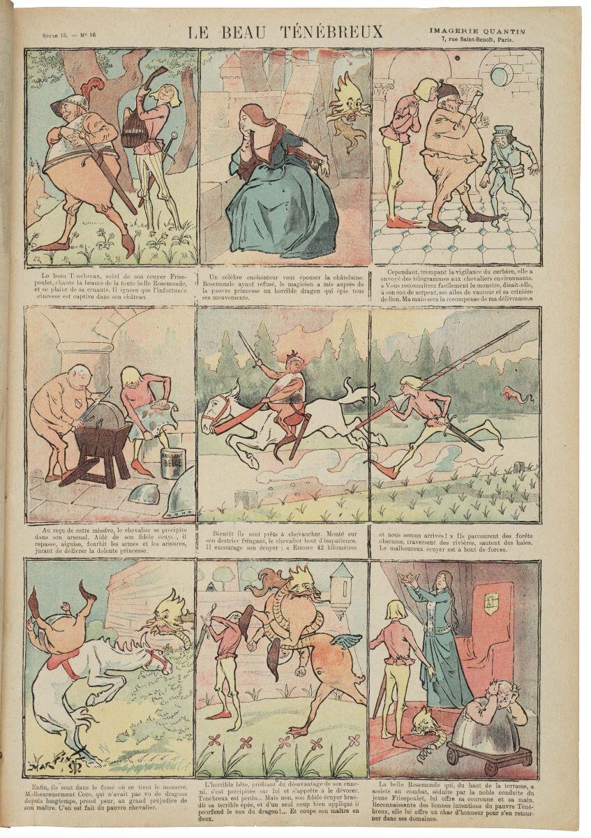 LE BEAU TÉNÉBREUX (titre inscrit)