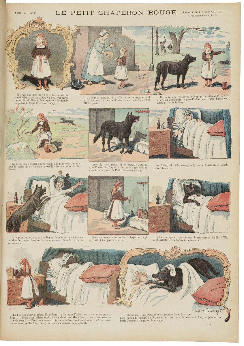 LE PETIT CHAPERON ROUGE (titre inscrit)