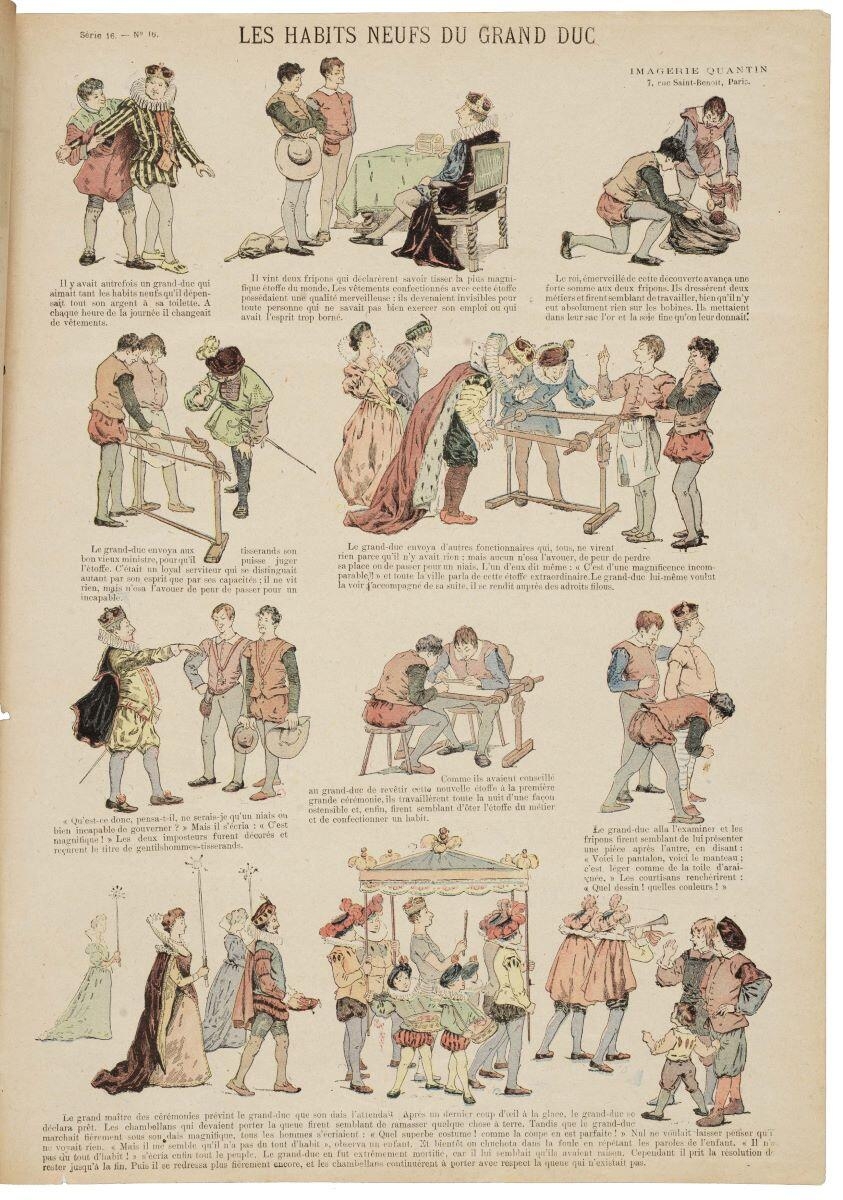 LES HABITS NEUFS DU GRAND DUC (titre inscrit)