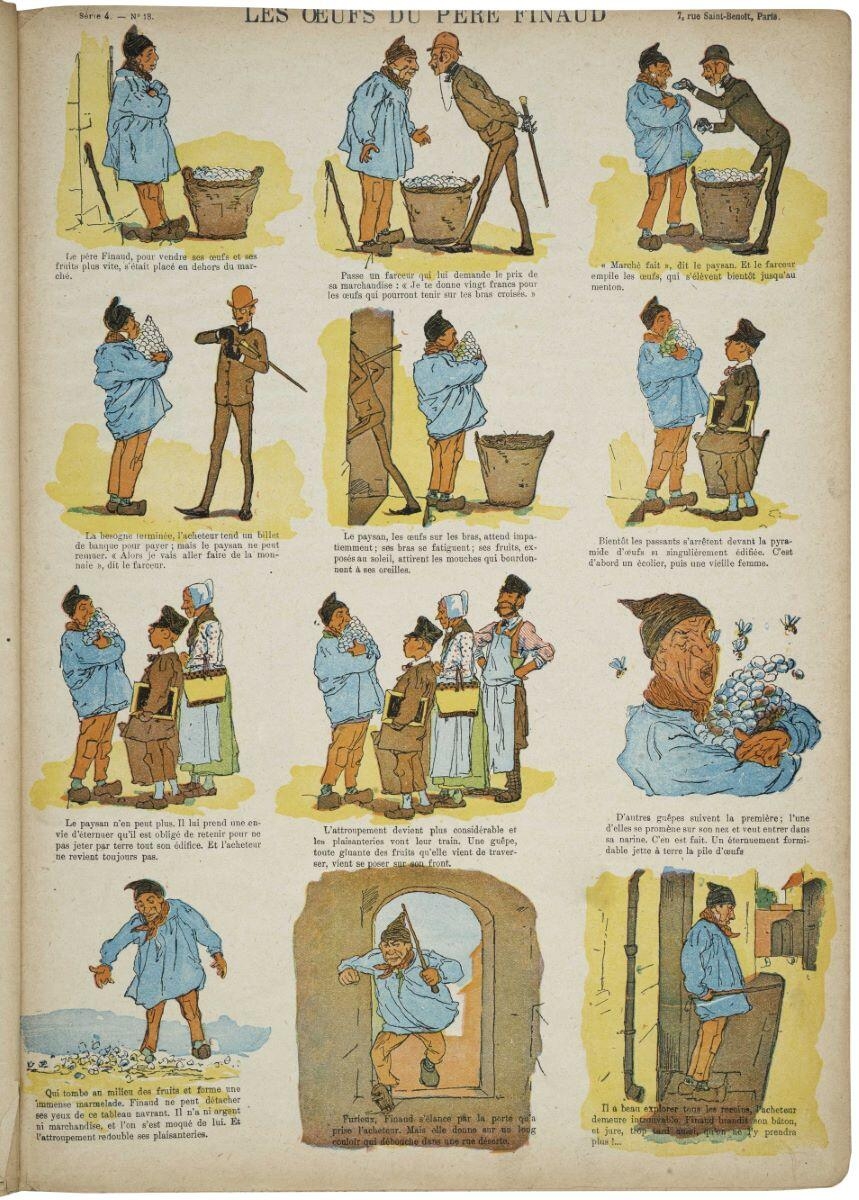 LES ŒUFS DU PÈRE FINAUD (titre inscrit)