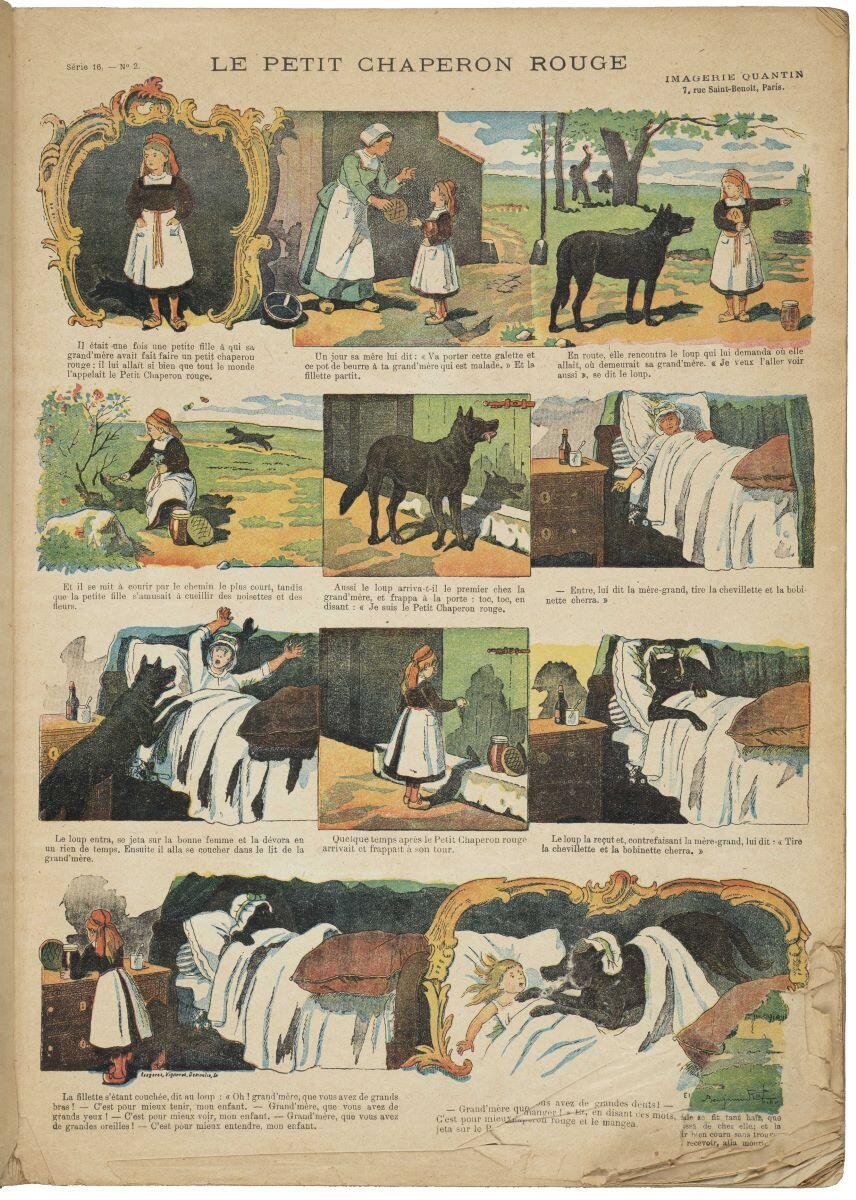 LE PETIT CHAPERON ROUGE (titre inscrit)