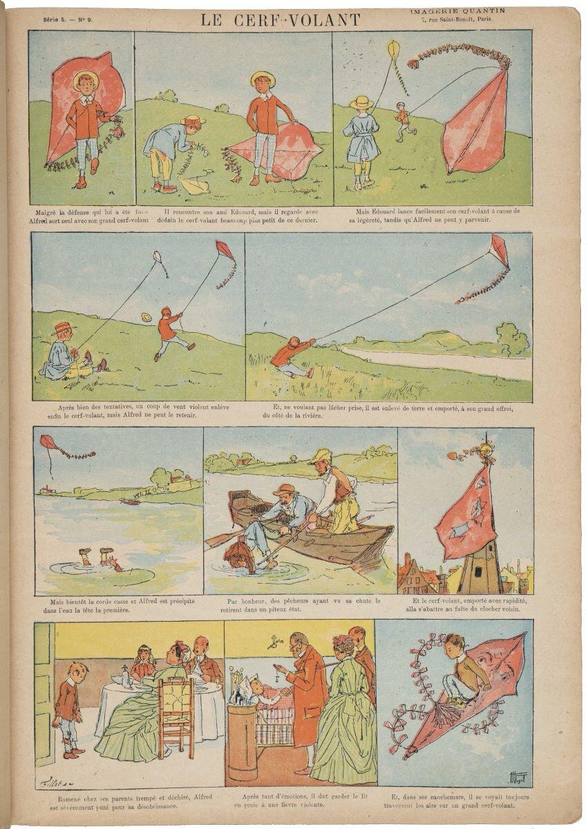 LE CERF-VOLANT (titre inscrit)