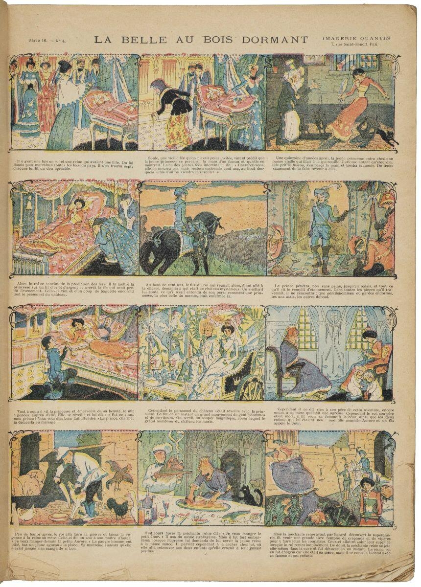 LA BELLE AU BOIS DORMANT (titre inscrit)