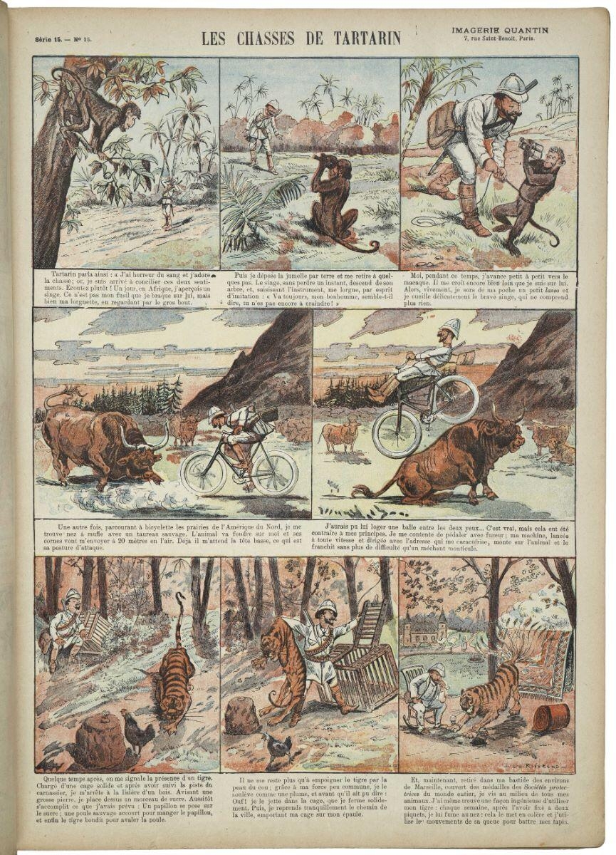 LES CHASSES DE TARTARIN (titre inscrit)