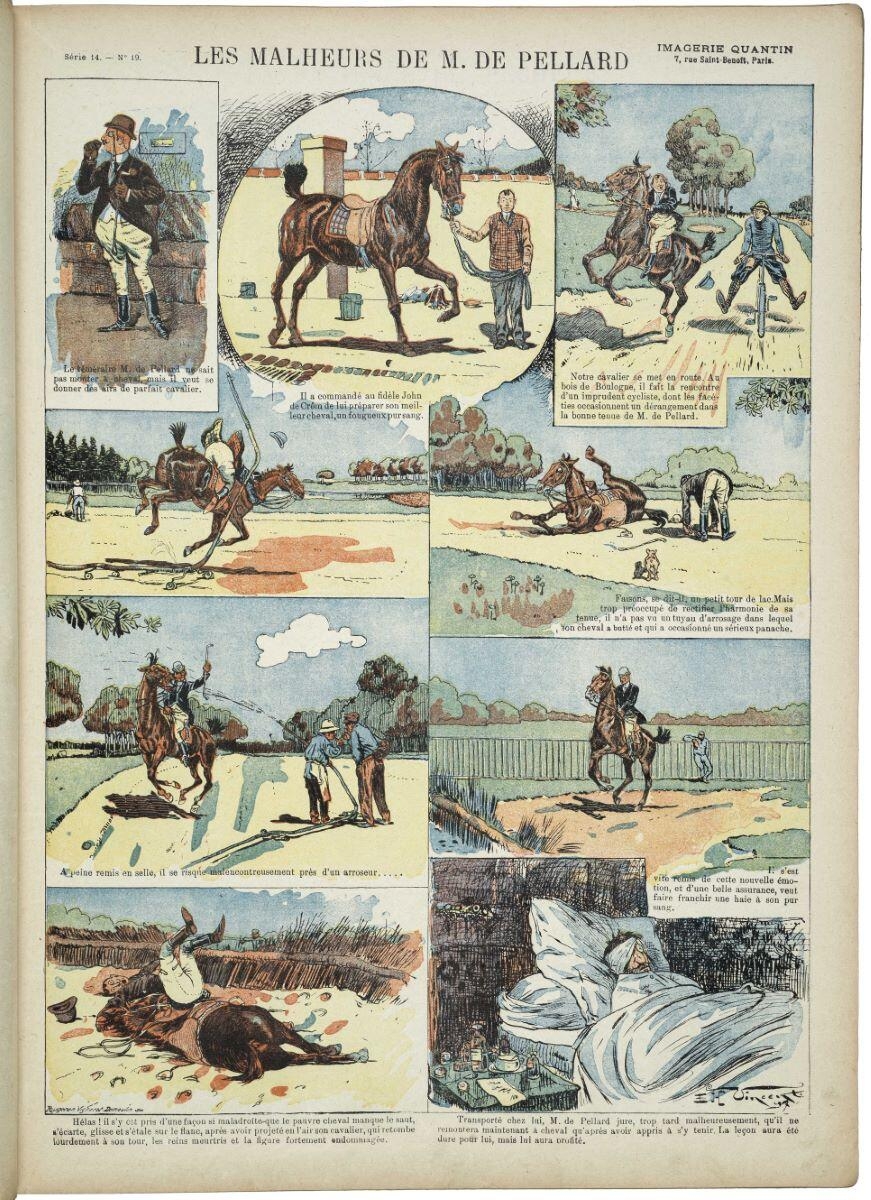 LES MALHEURS DE M. DE PELLARD (titre inscrit)