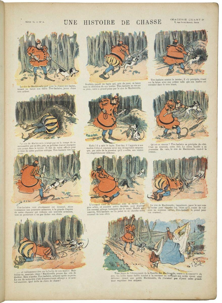 UNE HISTOIRE DE CHASSE (titre inscrit)