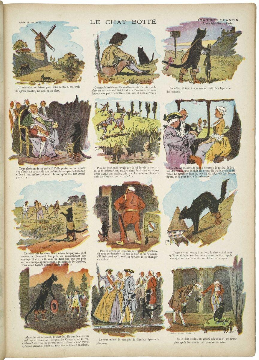 LE CHAT BOTTÉ (titre inscrit)