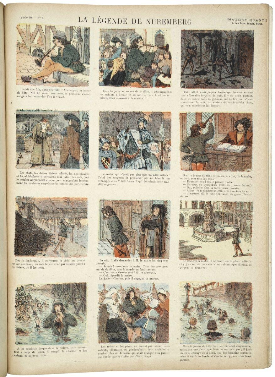 LA LÉGENDE DE NUREMBERG (titre inscrit)