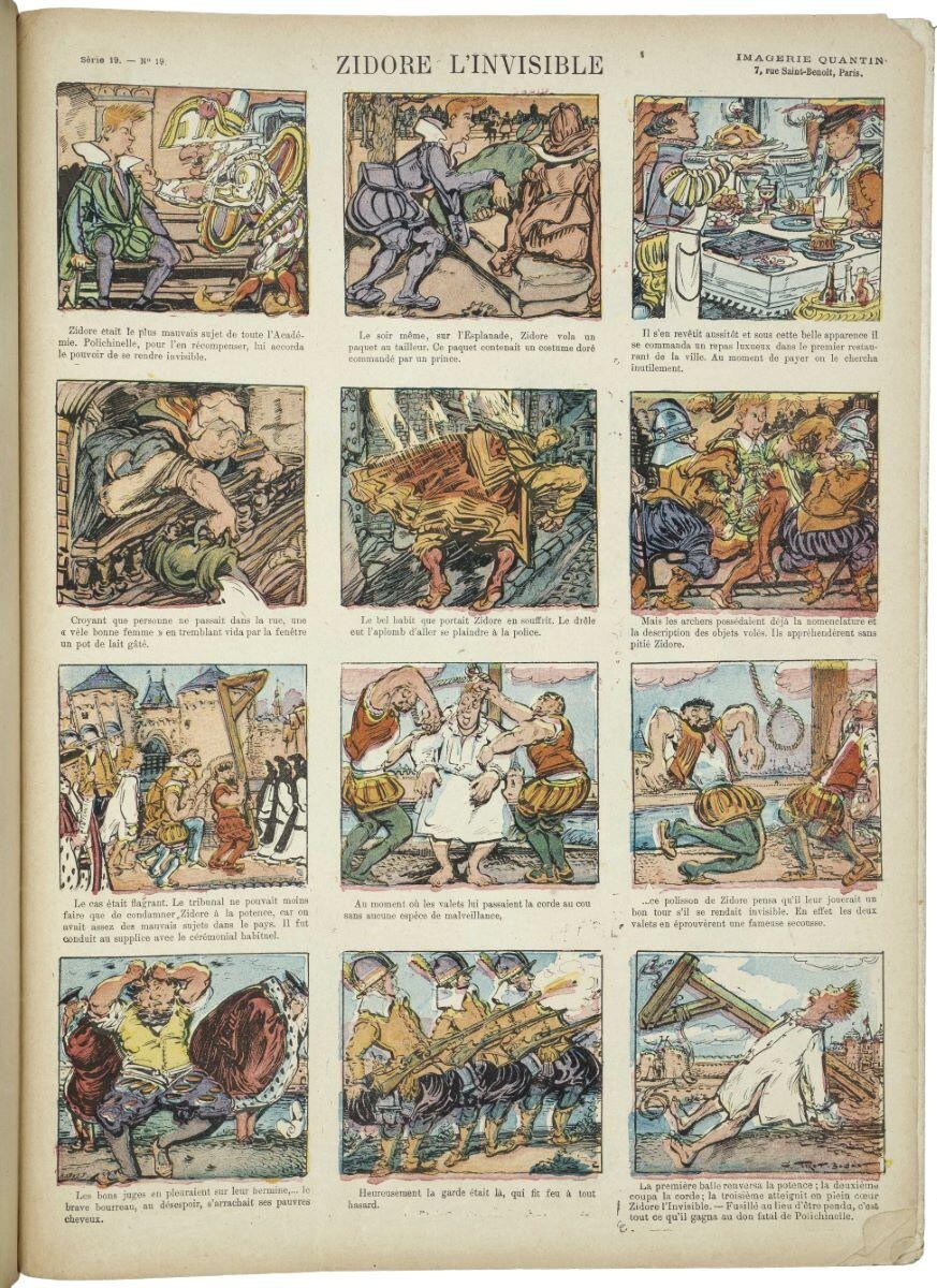 ZIDORE L'INVISIBLE (titre inscrit)