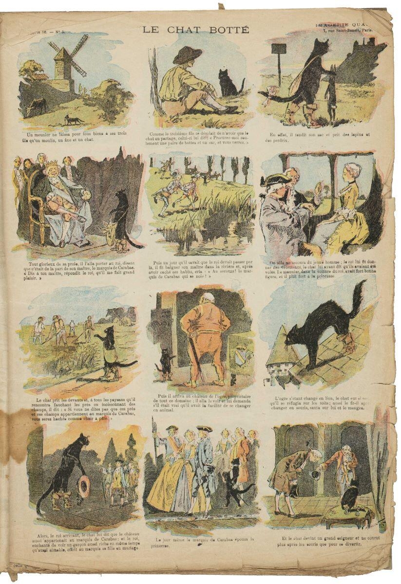 LE CHAT BOTTÉ (titre inscrit)