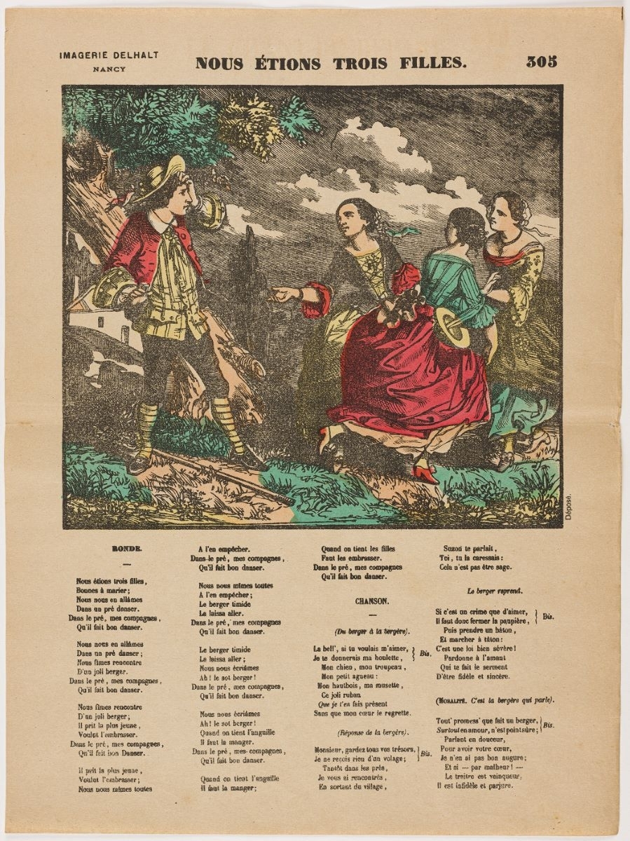 NOUS ÉTIONS TROIS FILLES. 305 (titre inscrit)