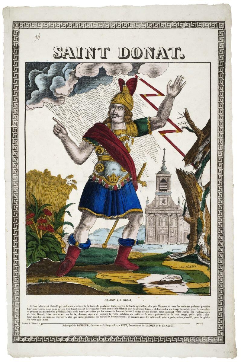 SAINT DONAT. (titre inscrit) (fr, esp.)