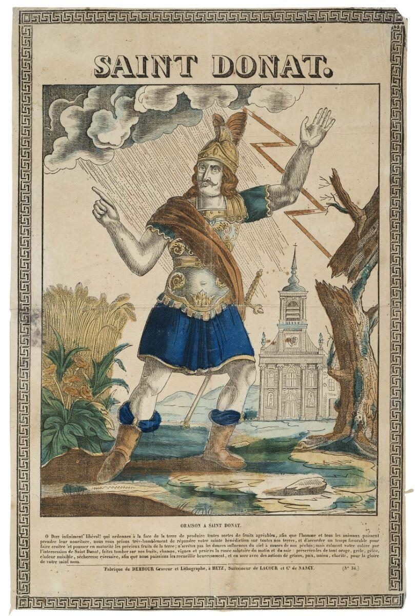 SAINT DONAT. (N° 34.) (titre inscrit) (fr, esp.)