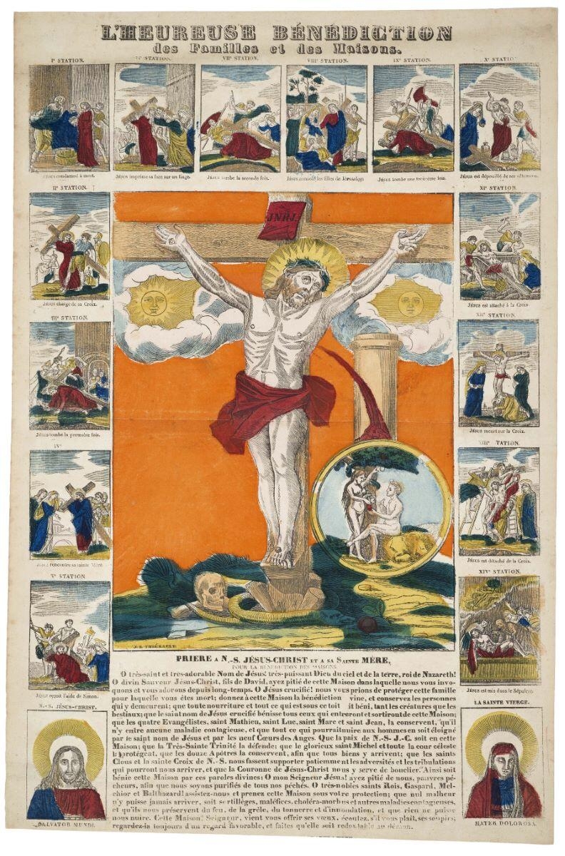 L'HEUREUSE BÉNÉDICTION / des Familles et des Maisons. (titre inscrit)