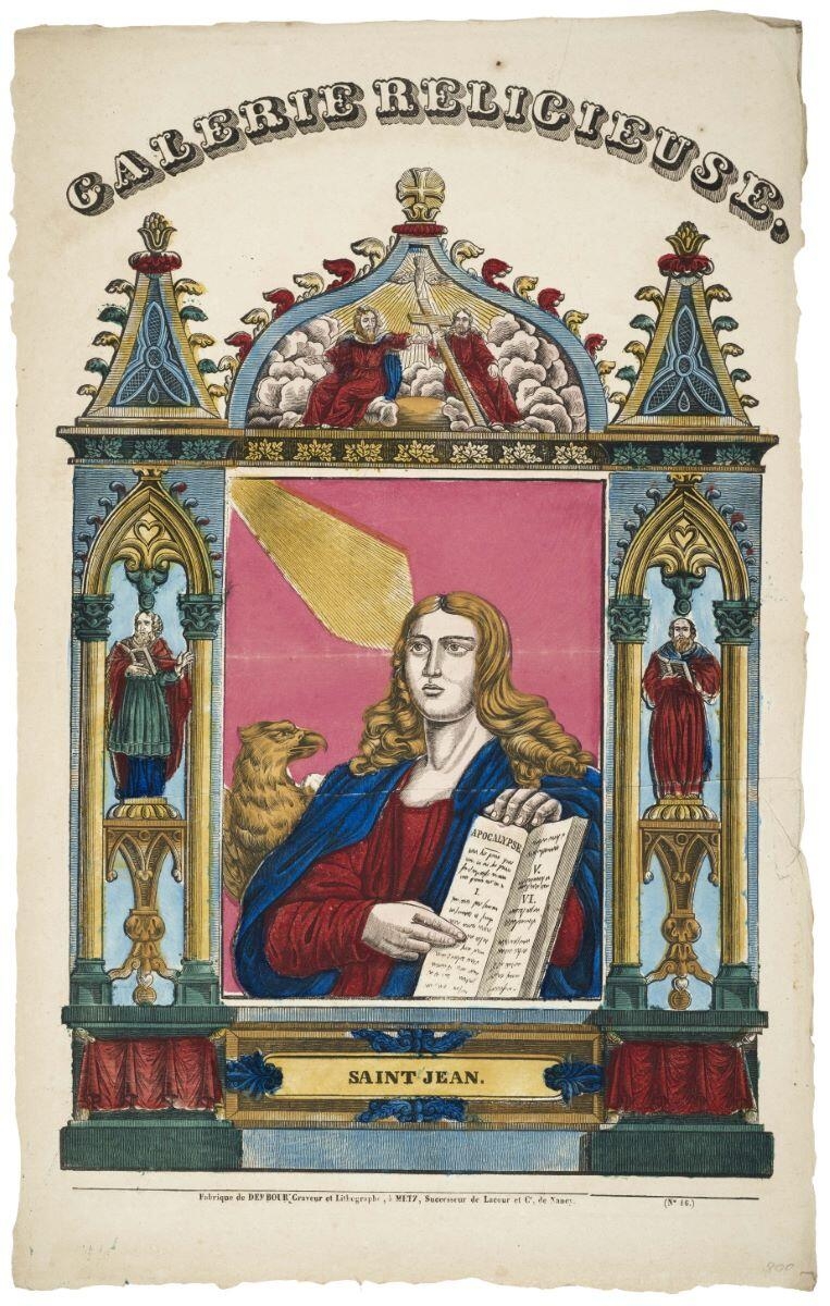 GALERIE RELIGIEUSE. / SAINT JEAN. (N. 46.) (titre inscrit)