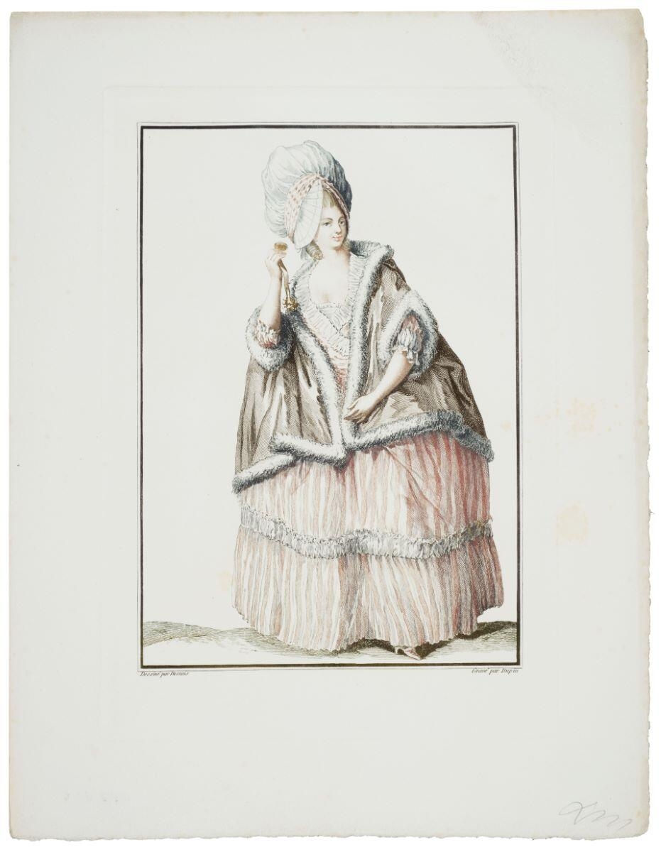 Jeune Dame en négligé du matin (titre factice)