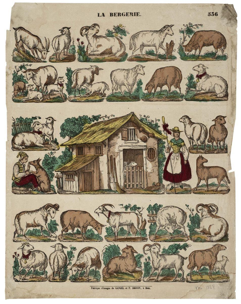 LA BERGERIE. 536 (titre inscrit)