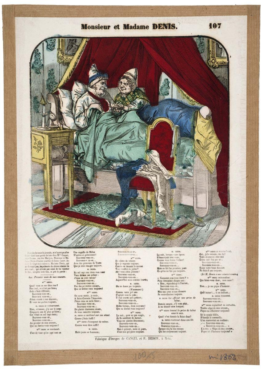 Monsieur et Madame DENIS. 107 (titre inscrit)