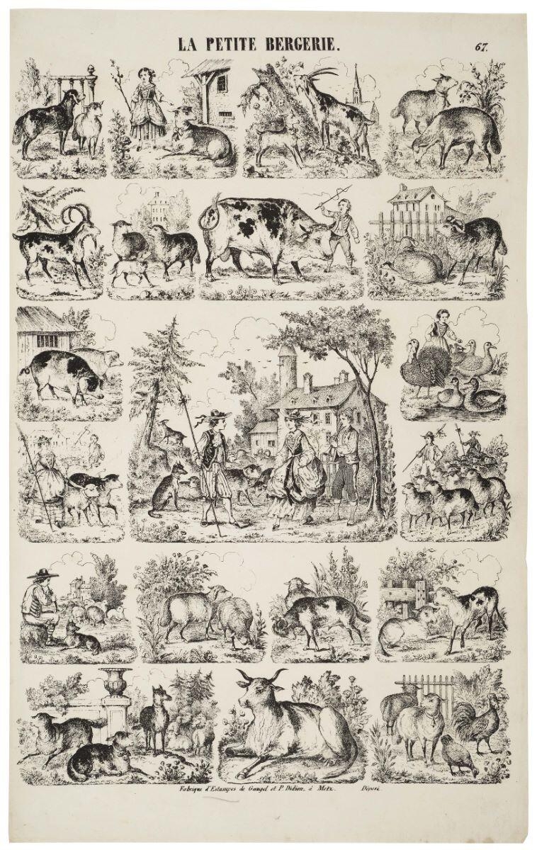 LA PETITE BERGERIE. 67. (titre inscrit)