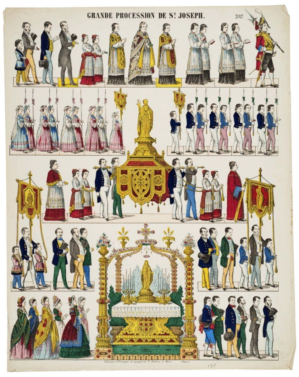 GRANDE PROCESSION DE ST. JOSEPH. 397 (titre inscrit)