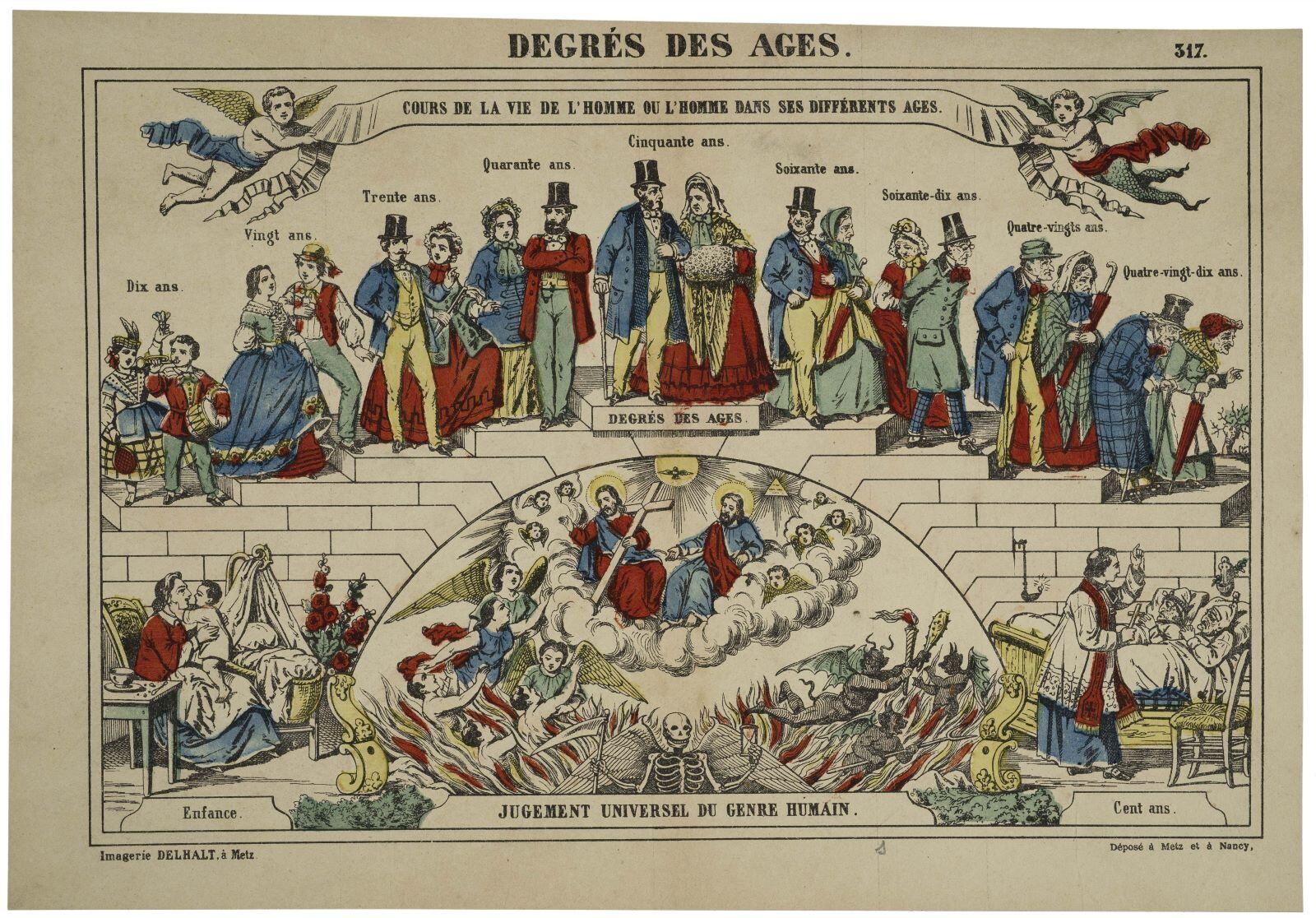 DEGRÉS DES AGES. 317. (titre inscrit)