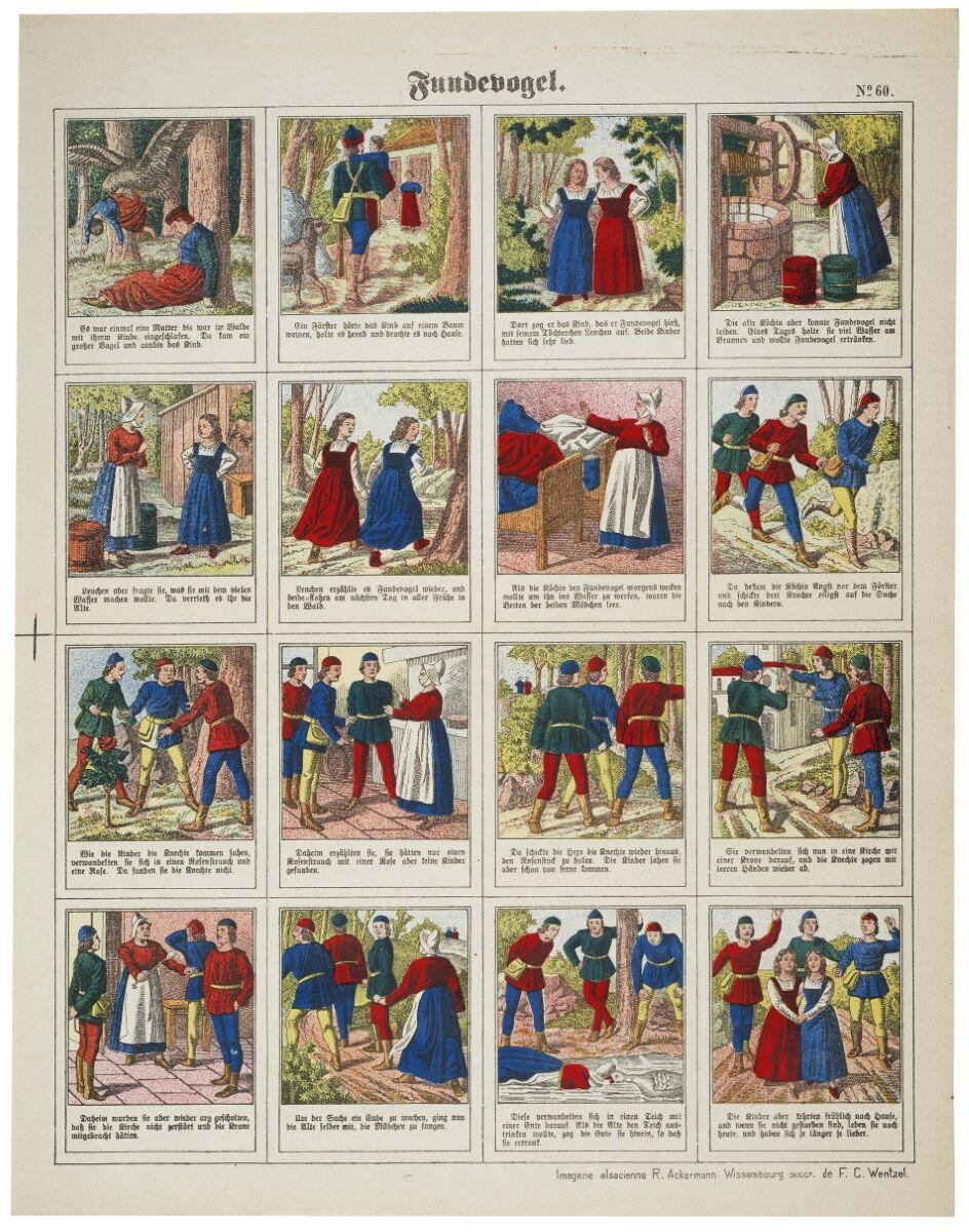 Fundevogel. N°= 60. (titre inscrit all.)