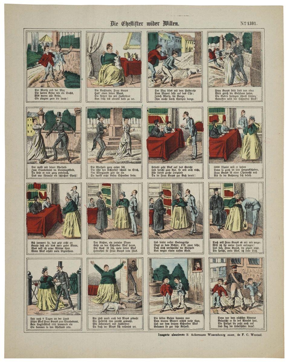 Die Ehestifter wider Willen. N°= 1391. (titre inscrit) ; les marieurs malgré eux (titre factice)