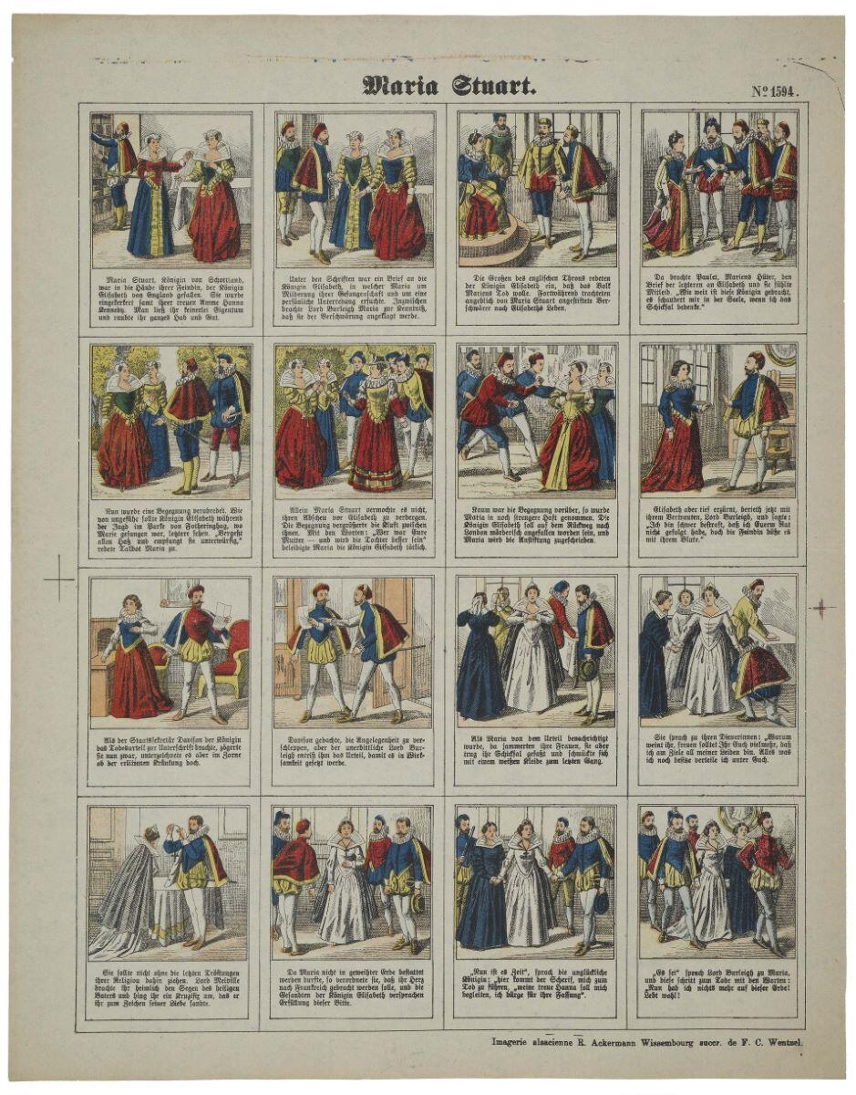 Maria Stuart. N°= 1594. (titre inscrit all.)