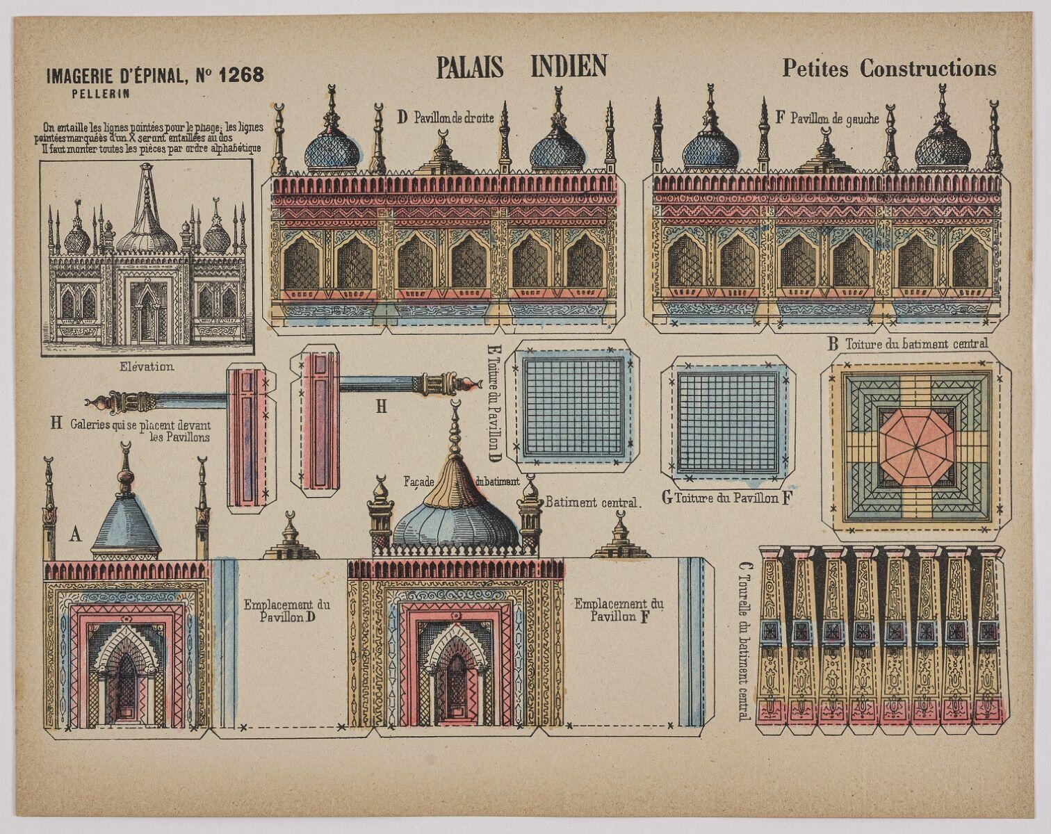 PALAIS INDIEN (titre inscrit)