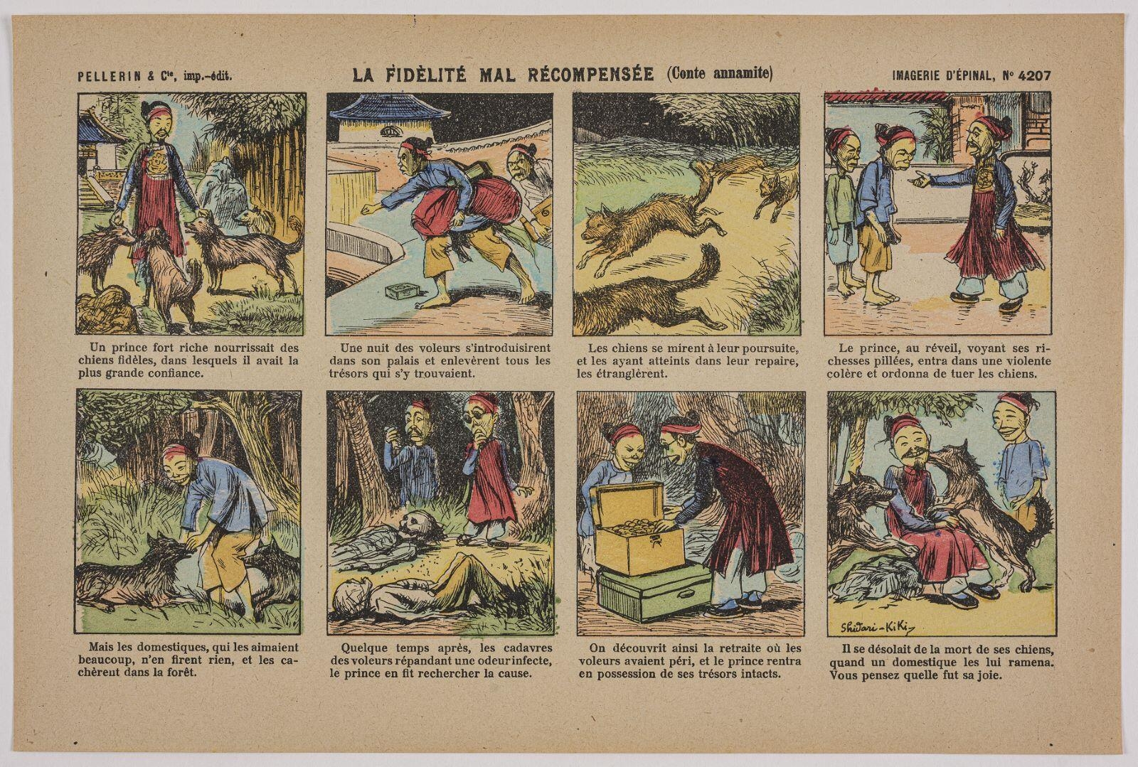 LA FIDÈLITÉ MAL RÉCOMPENSÉE (Conte annamite)