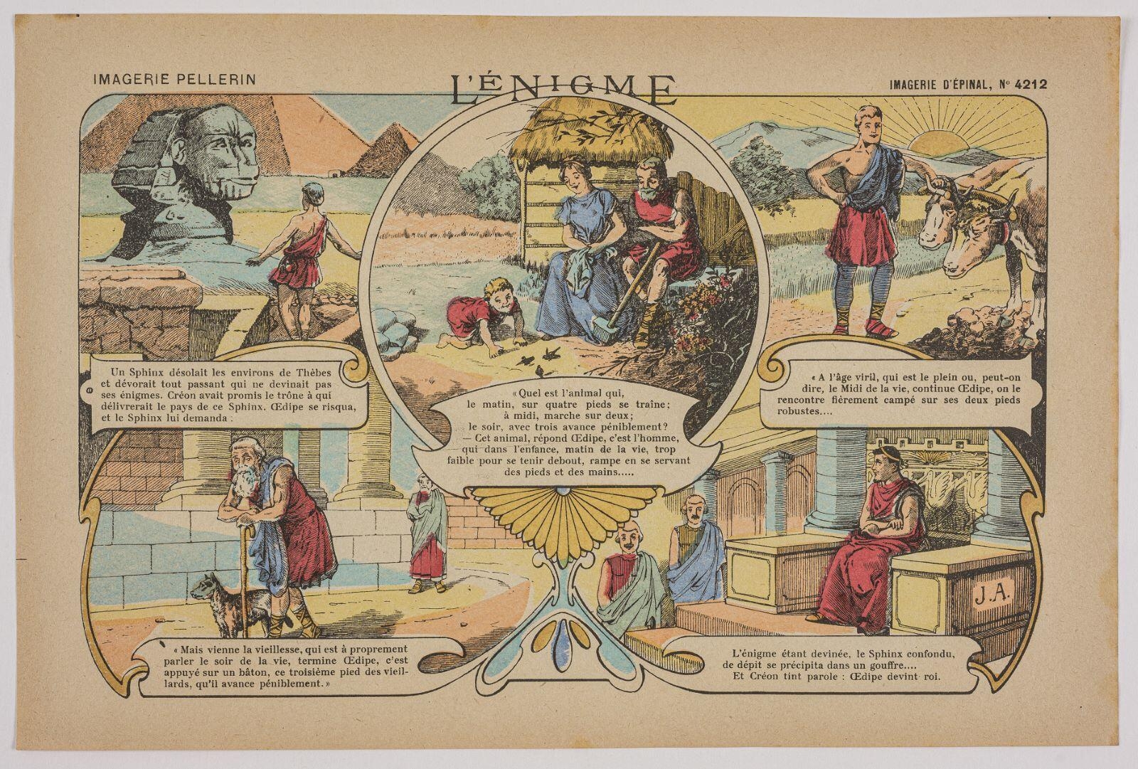 L'ÉNIGME (titre inscrit)