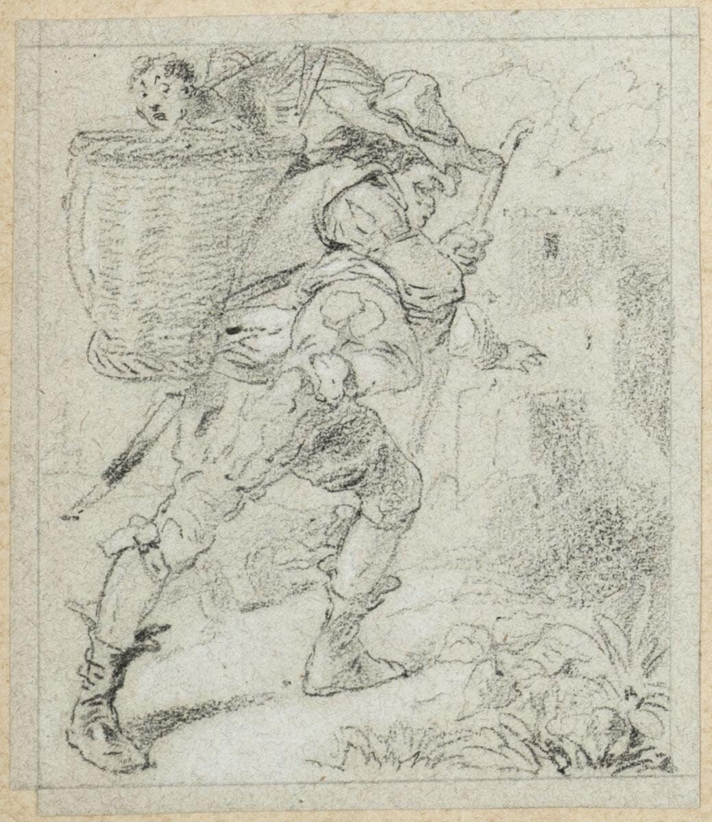 Dessins originaux de Charles Pinot / Le véritable Croquemitaine (titre factice)