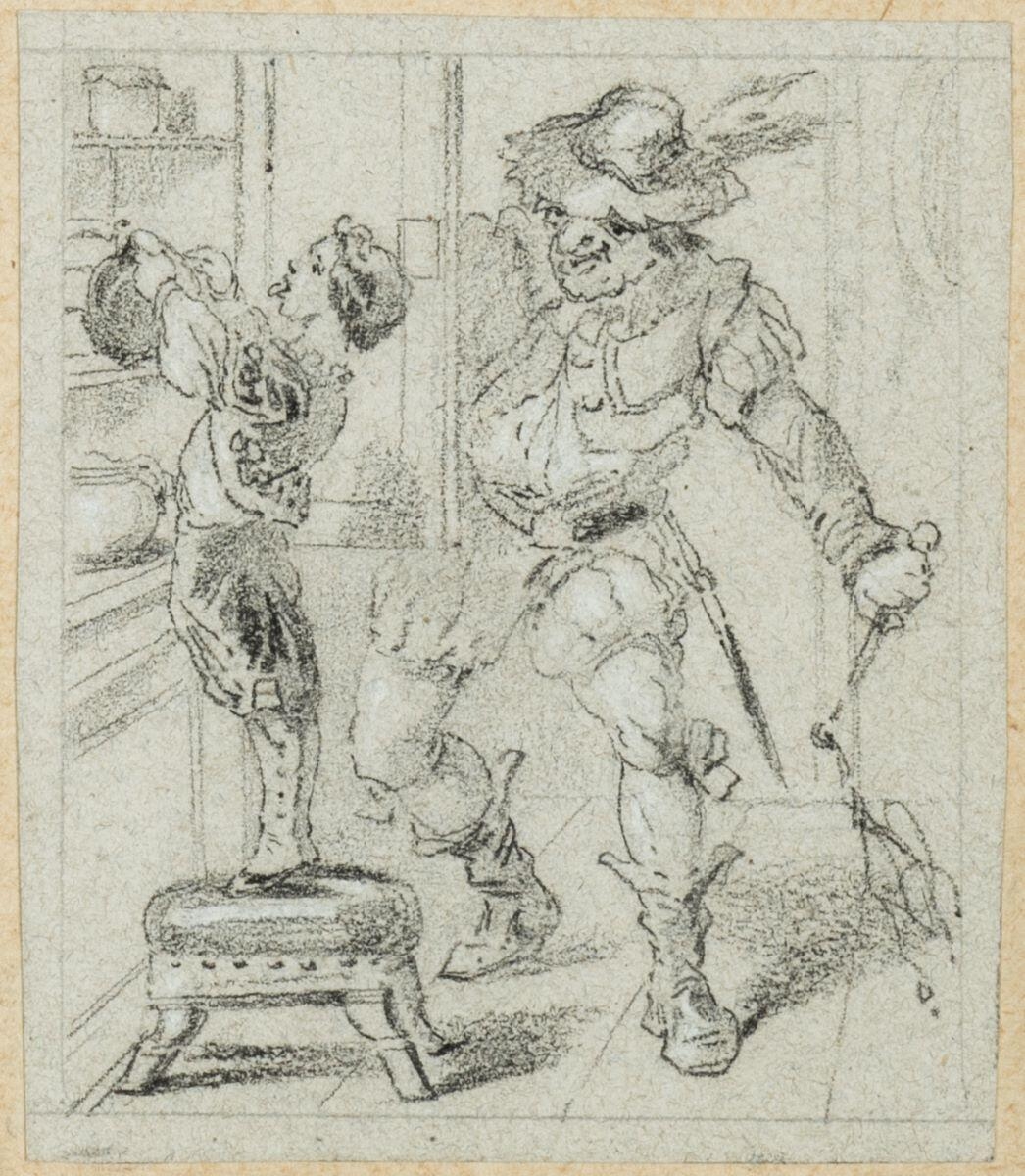 Dessins originaux de Charles Pinot / Le véritable Croquemitaine (titre factice)