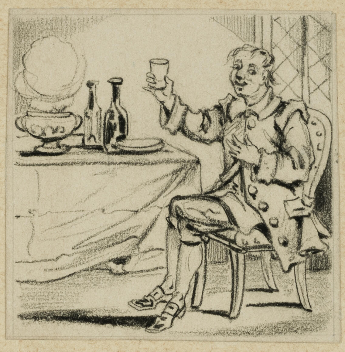 Dessins originaux de Charles Pinot / Portraits des frères Jean (titre factice)