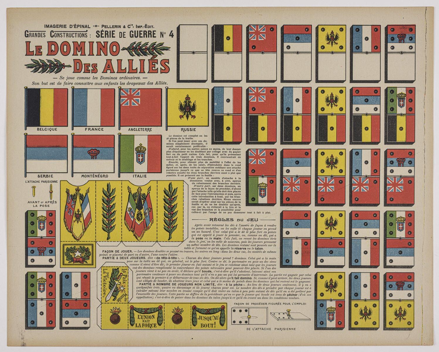 LE DOMINO / DES ALLIÉS (titre inscrit)