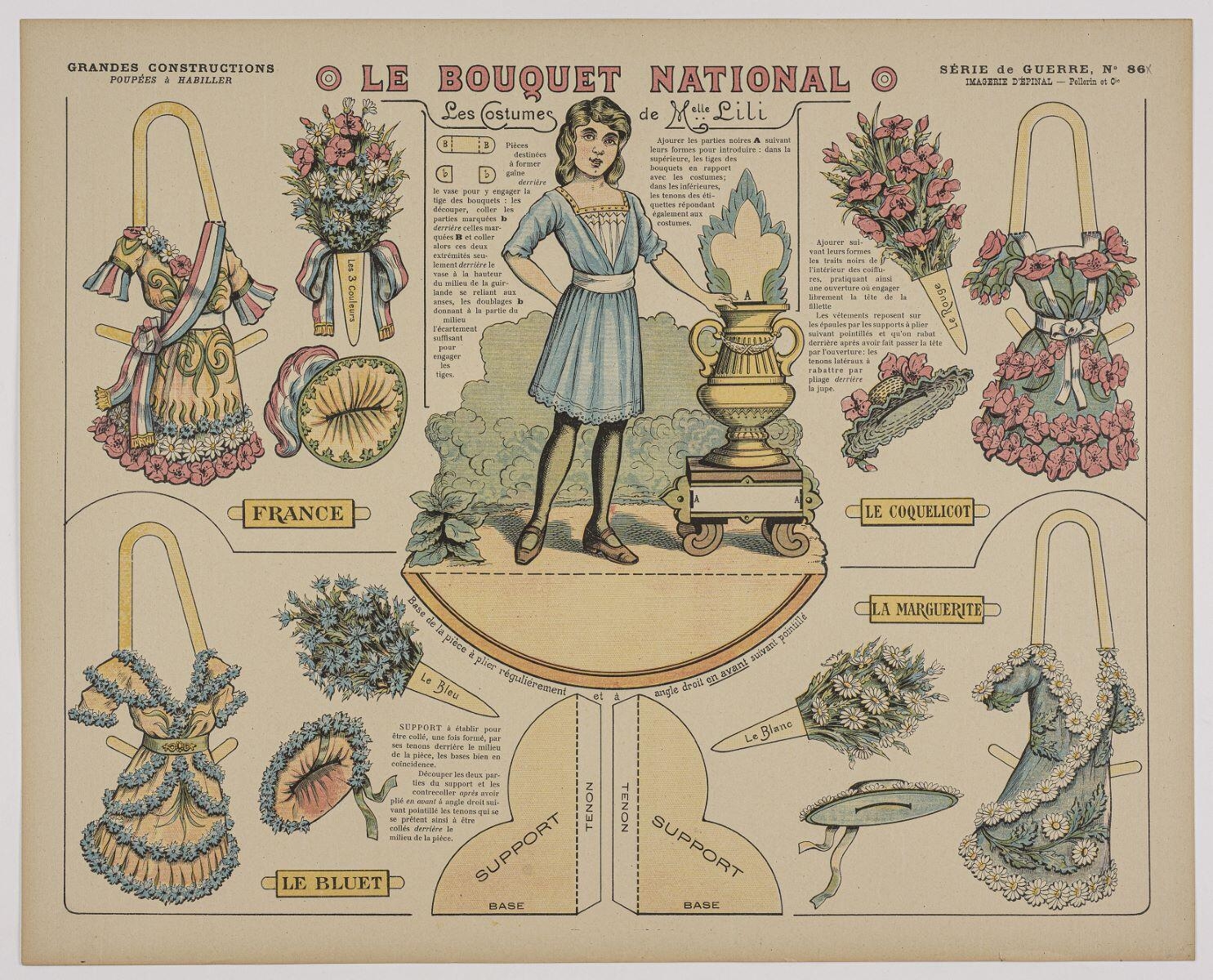 LE BOUQUET NATIONAL / Les Costumes de Melle Lili (titre inscrit)