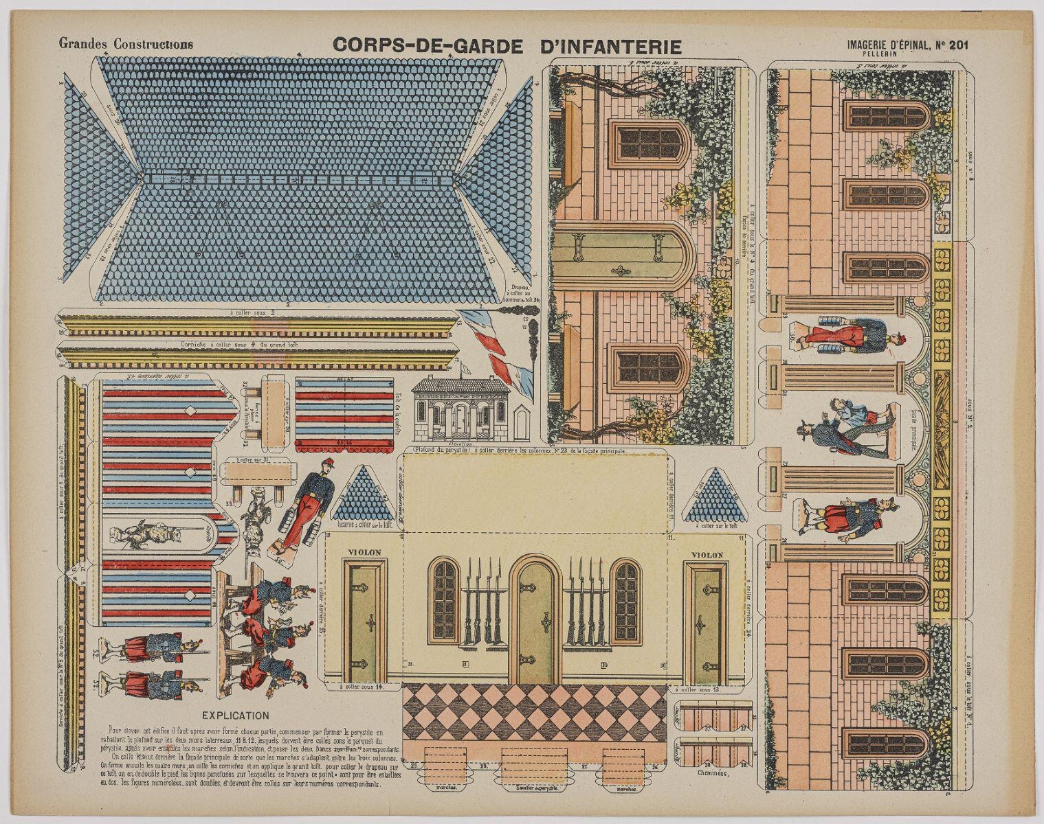 CORPS-DE-GARDE D'INFANTERIE (titre inscrit)